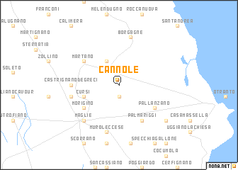 map of Cannole