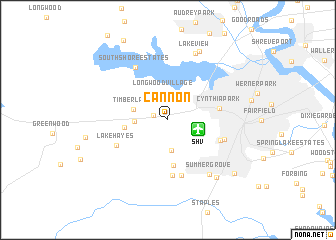 map of Cannon