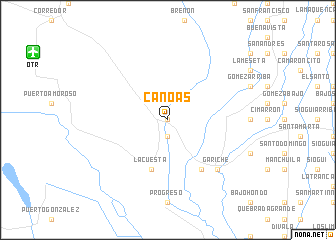 map of Canoas