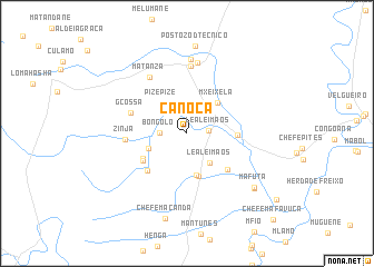 map of Canoca