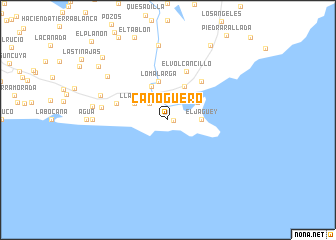 map of Canoguero