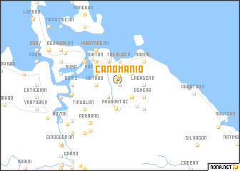 map of Canomanio