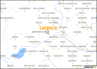 map of Canonica