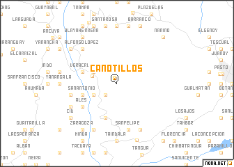 map of Canotillos