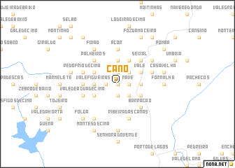 map of Cano
