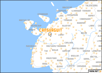 map of Cansuaguit