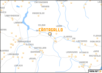 map of Cantagallo