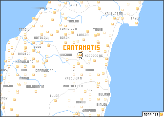 map of Cantamatis