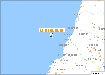 map of Cantaongon