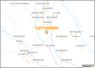 map of Cantarrana