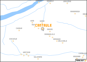 map of Cantaulè