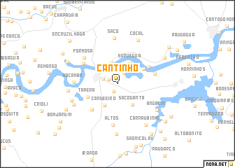 map of Cantinho