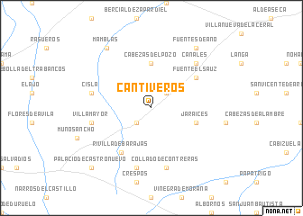 map of Cantiveros