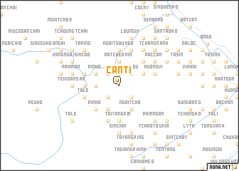 map of Can Ti