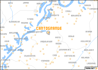 map of Canto Grande