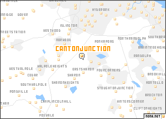 map of Canton Junction