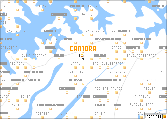 map of Cantora