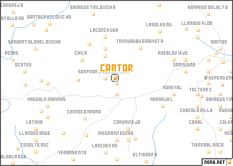 map of Cantor