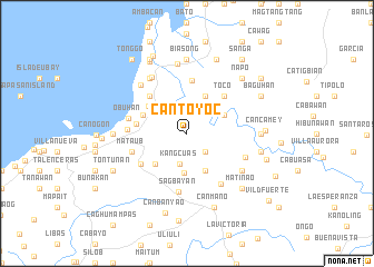 map of Cantoyoc