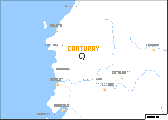 map of Canturay