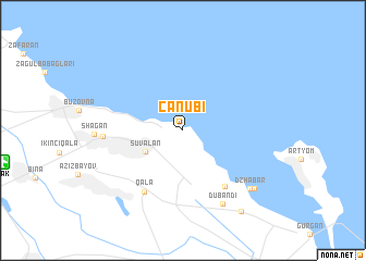 map of Cǝnubi