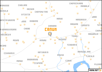 map of Canum