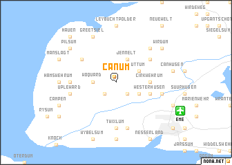 map of Canum