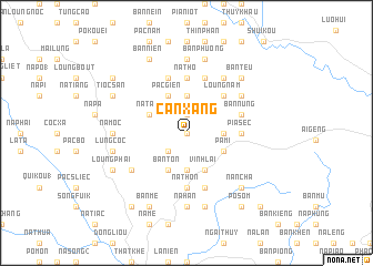map of Can Xang