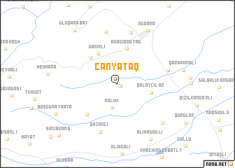 map of Çanyataq