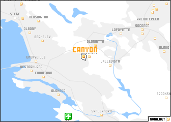 map of Canyon