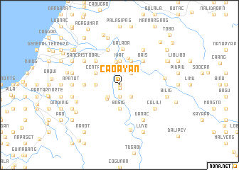 map of Caoayan