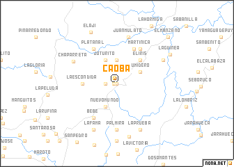 map of Caoba