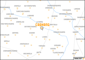 map of Caohang