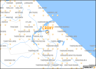 map of Cao Hy