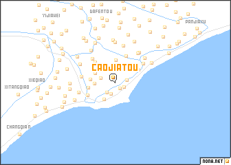 map of Caojiatou