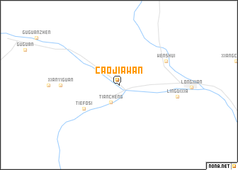 map of Caojiawan