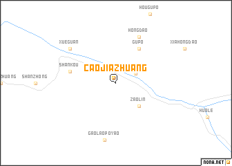 map of Caojiazhuang