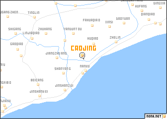 map of Caojing