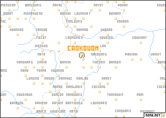 map of Cao Kouom