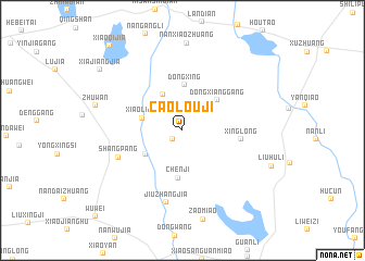 map of Caolouji