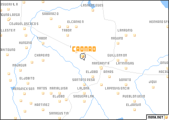 map of Caonao