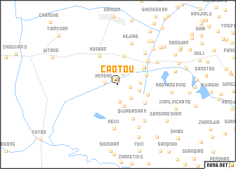 map of Caotou