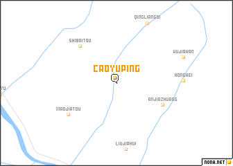 map of Caoyuping