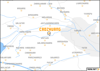 map of Caozhuang