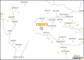 map of Capaca