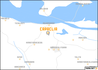 map of Capaclia