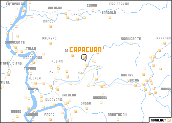 map of Capacuan