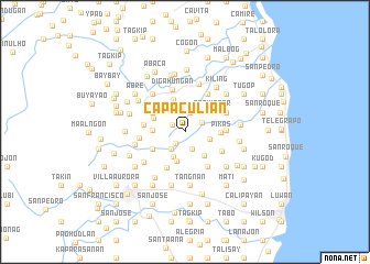 map of Capaculian