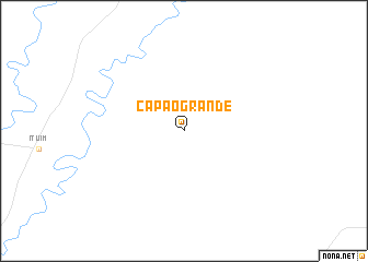 map of Capão Grande
