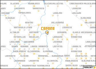 map of Capara